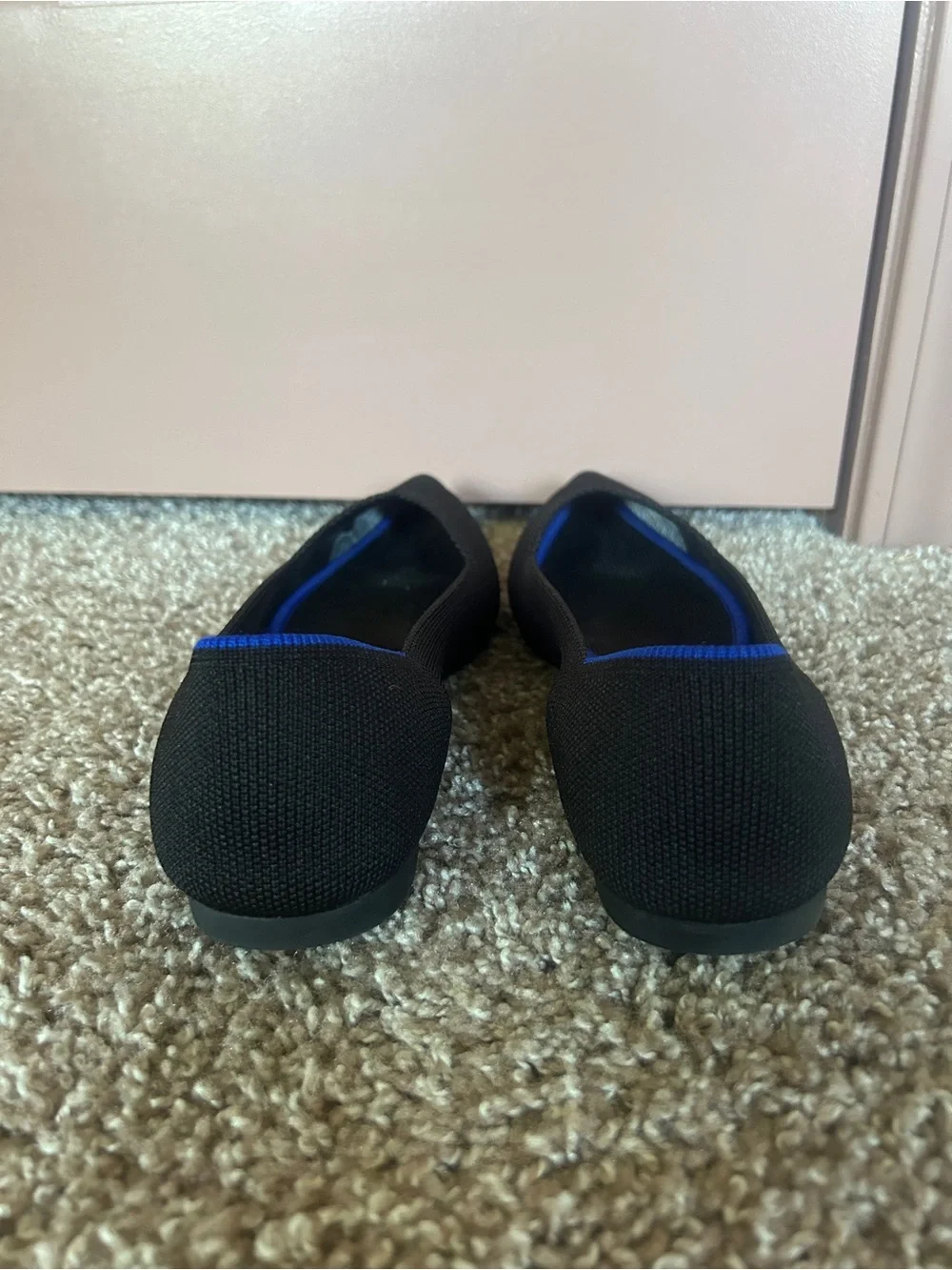 ROTHYS The Point II Flat Ballet Womens Sz 9.5 Black Shoes Ballet Blue Timeless